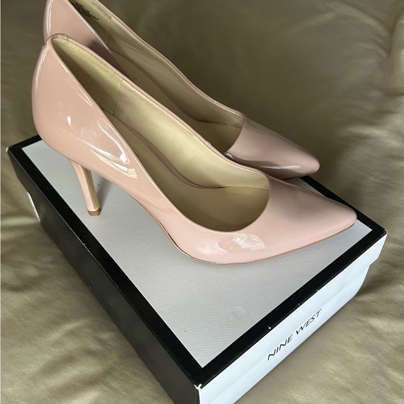 Nine West Blush Patent Leather Heels - Picture 3 of 5